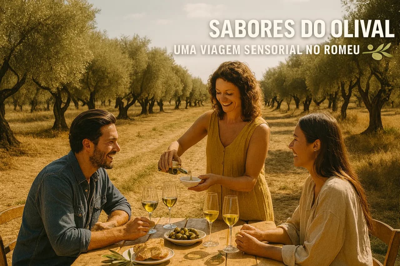 SABORES DO OLIVAL: UMA VIAGEM SENSORIAL NO ROMEU - Dia Mundial da Oliveira - Avantos e Romeu